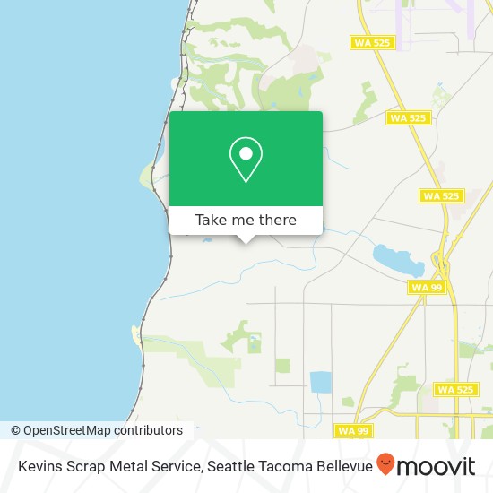 Kevins Scrap Metal Service map