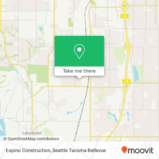 Espino Construction map