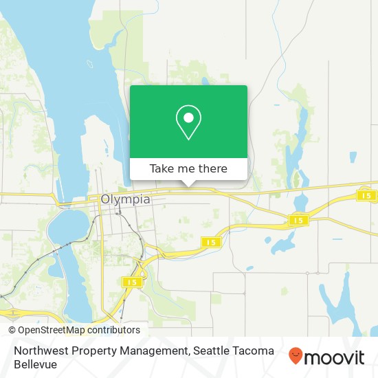 Northwest Property Management map