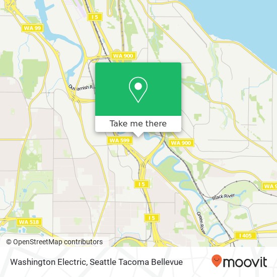 Mapa de Washington Electric