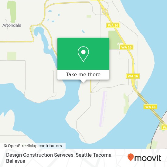 Design Construction Services map