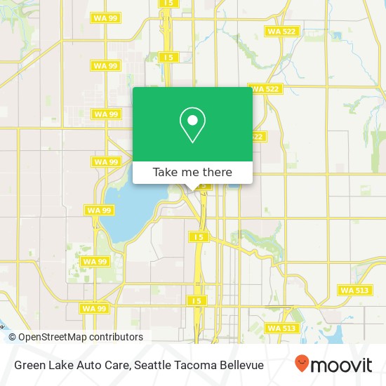 Mapa de Green Lake Auto Care