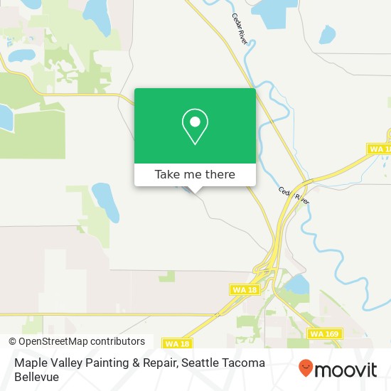 Mapa de Maple Valley Painting & Repair