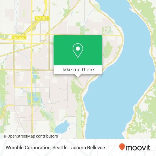 Mapa de Womble Corporation