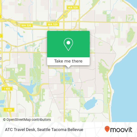 Mapa de ATC Travel Desk