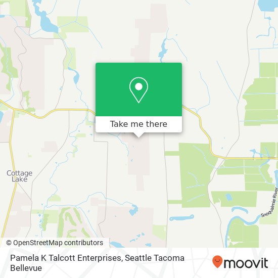 Pamela K Talcott Enterprises map