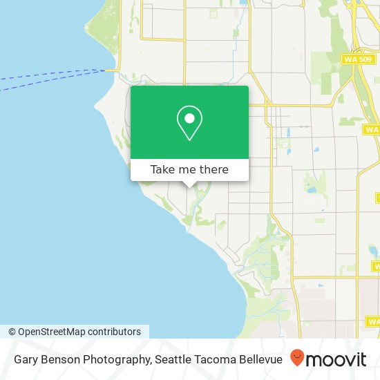 Gary Benson Photography map