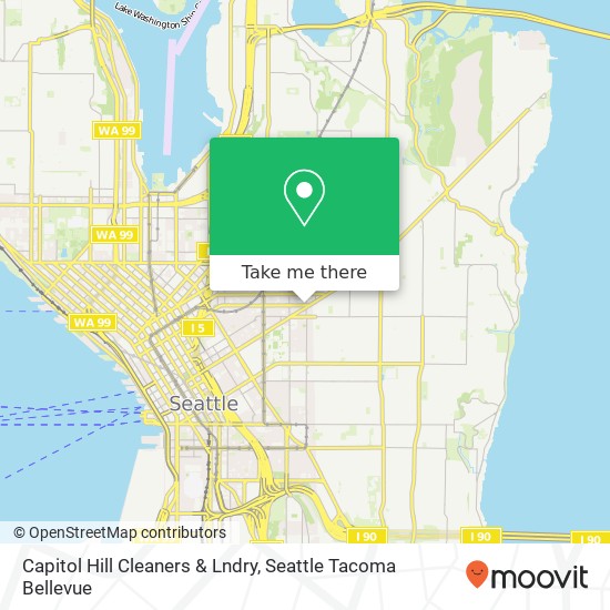 Mapa de Capitol Hill Cleaners & Lndry