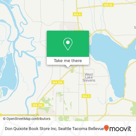 Don Quixote Book Store Inc map