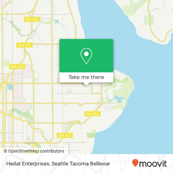 Hedat Enterprises map