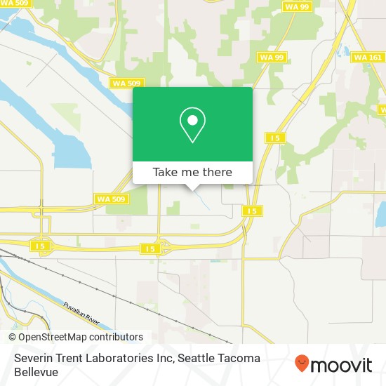 Severin Trent Laboratories Inc map