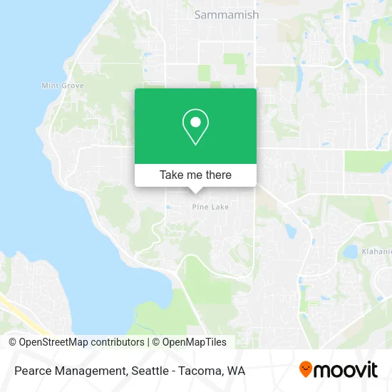 Pearce Management map