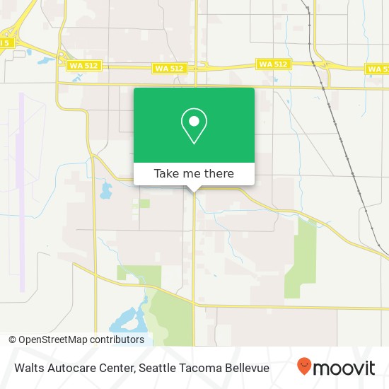 Mapa de Walts Autocare Center