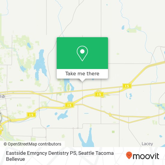 Mapa de Eastside Emrgncy Dentistry PS