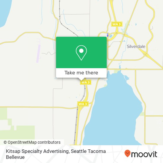 Mapa de Kitsap Specialty Advertising