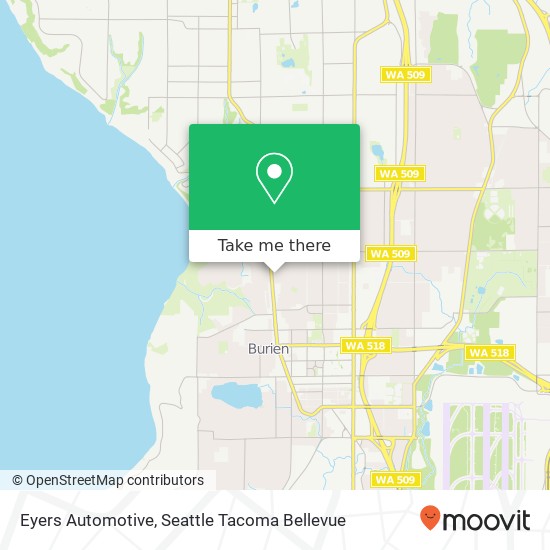 Eyers Automotive map