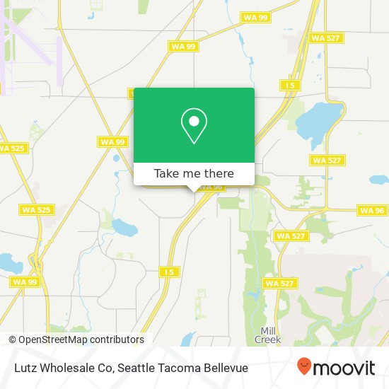 Lutz Wholesale Co map