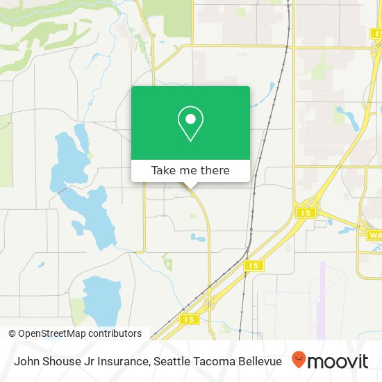 John Shouse Jr Insurance map