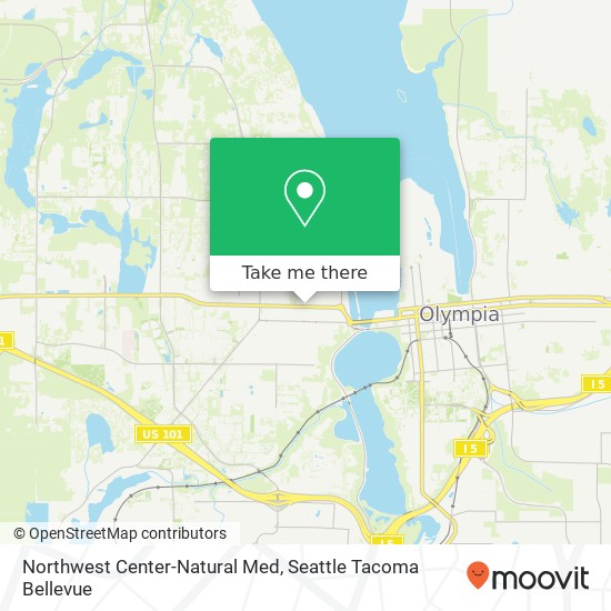 Mapa de Northwest Center-Natural Med