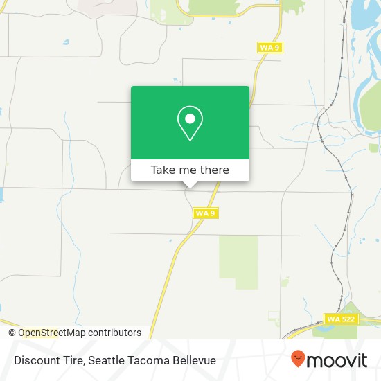 Discount Tire map