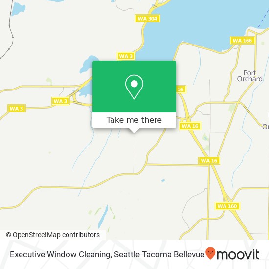 Executive Window Cleaning map