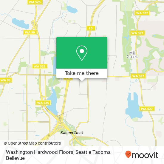 Mapa de Washington Hardwood Floors