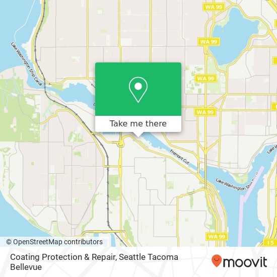 Coating Protection & Repair map