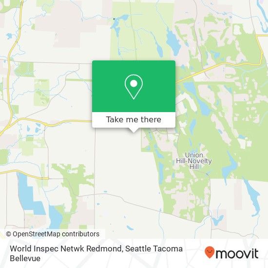 Mapa de World Inspec Netwk Redmond