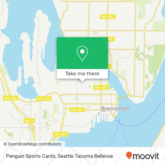 Mapa de Penguin Sports Cards