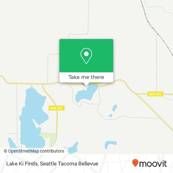 Mapa de Lake Ki Finds