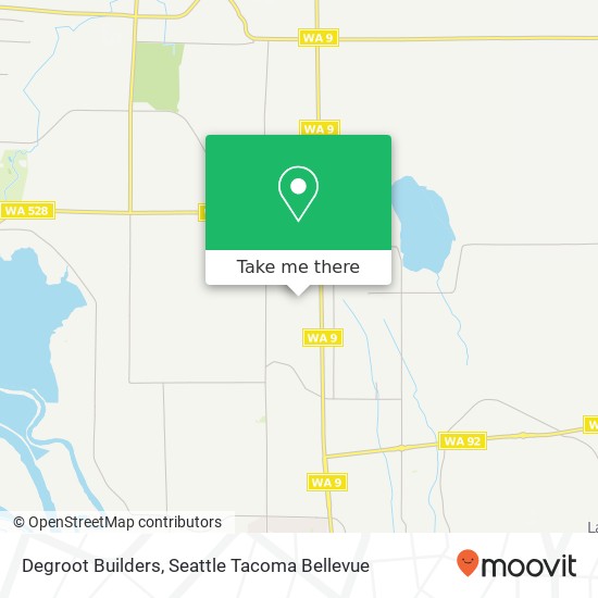 Degroot Builders map