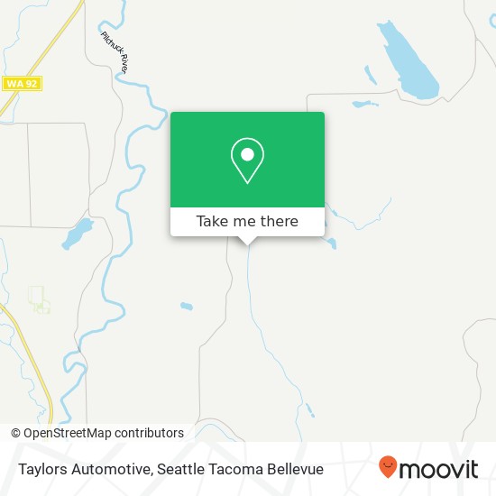 Taylors Automotive map