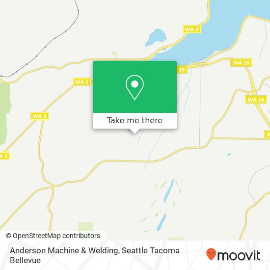 Anderson Machine & Welding map