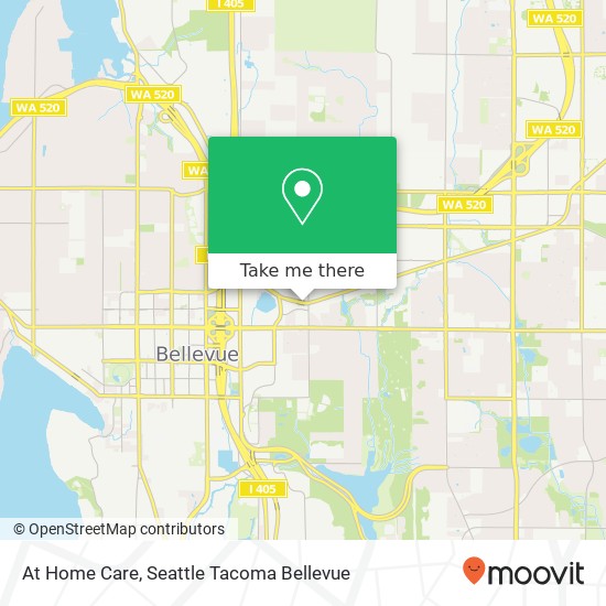 At Home Care map