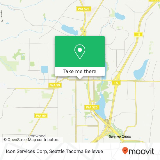 Icon Services Corp map