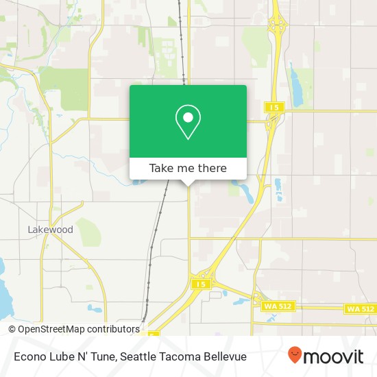 Econo Lube N' Tune map