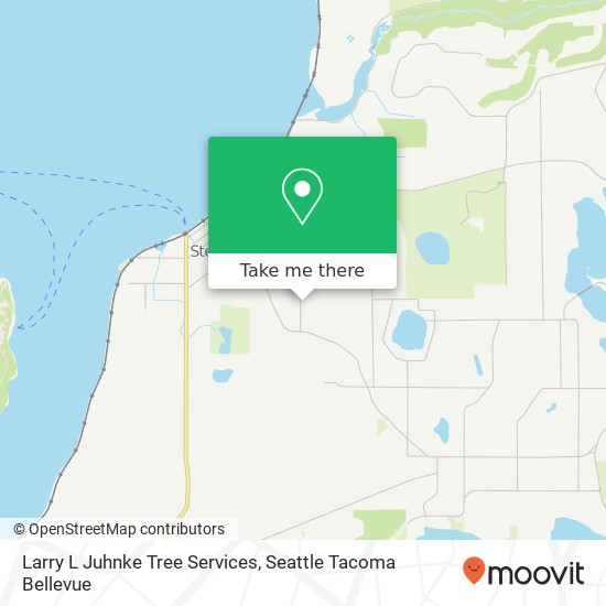 Mapa de Larry L Juhnke Tree Services