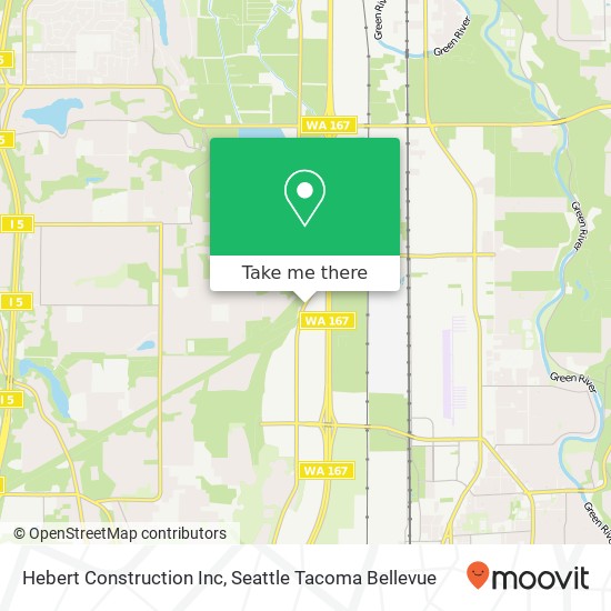 Mapa de Hebert Construction Inc