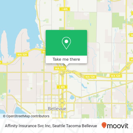 Affinity Insurance Svc Inc map