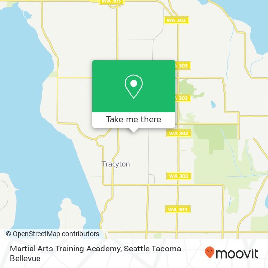 Martial Arts Training Academy map