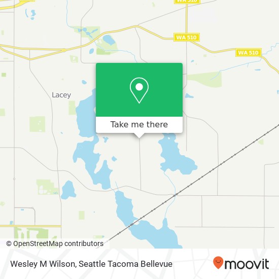 Mapa de Wesley M Wilson