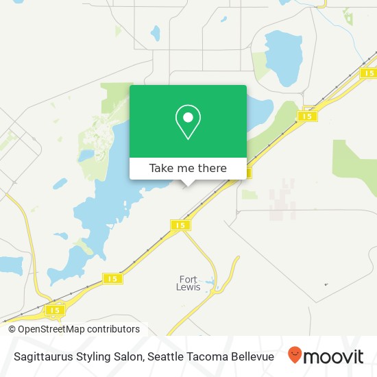 Mapa de Sagittaurus Styling Salon