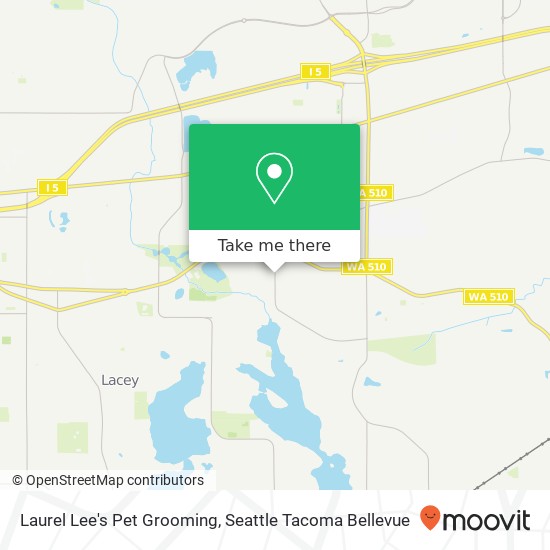 Mapa de Laurel Lee's Pet Grooming