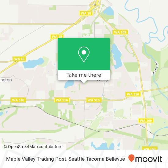 Mapa de Maple Valley Trading Post