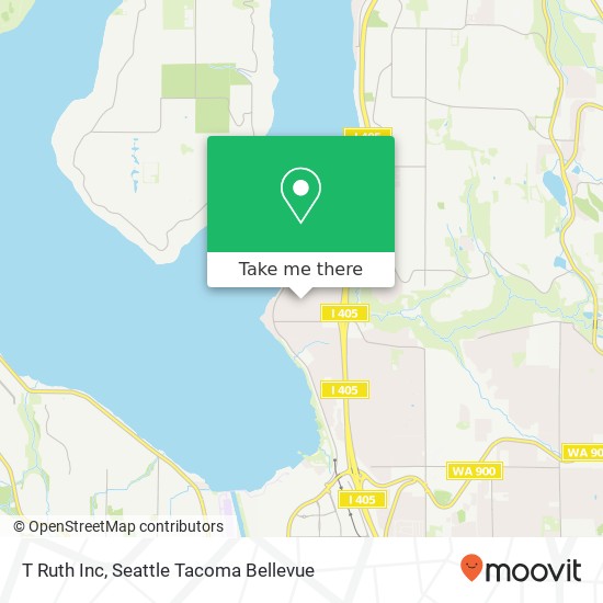 T Ruth Inc map