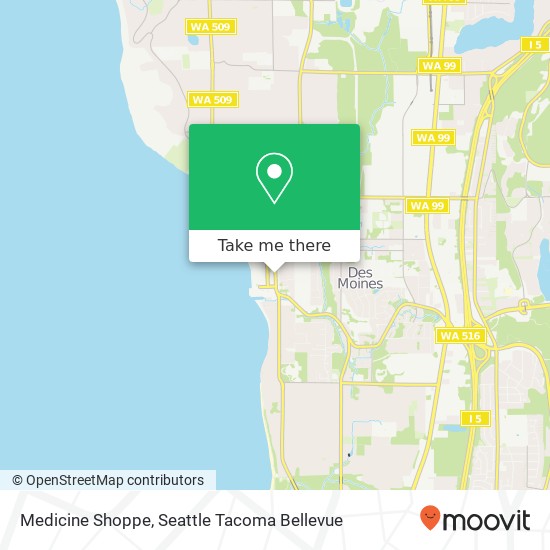 Medicine Shoppe map