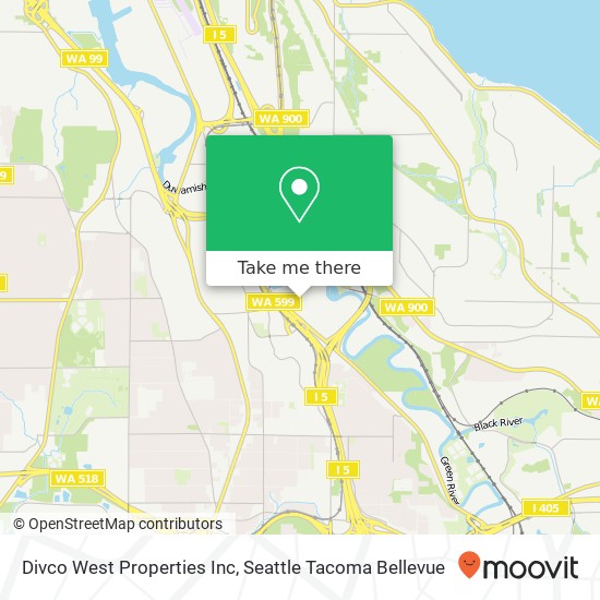 Divco West Properties Inc map