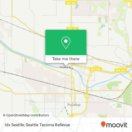 Mapa de Idx Seattle