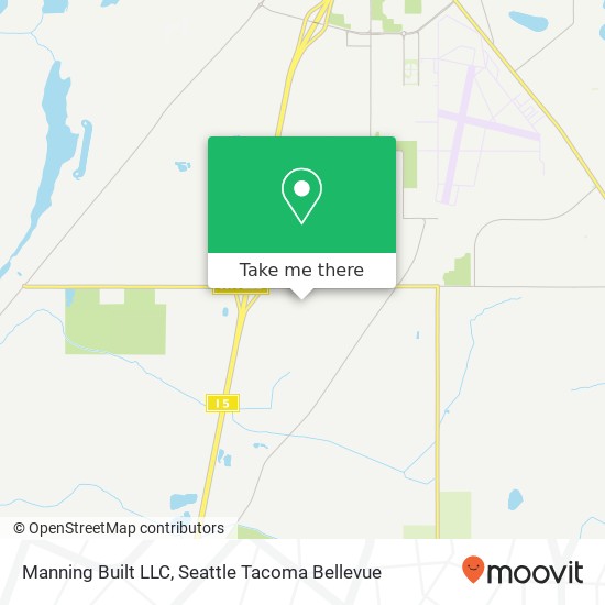 Mapa de Manning Built LLC