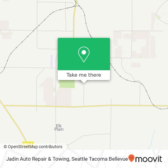 Mapa de Jadin Auto Repair & Towing